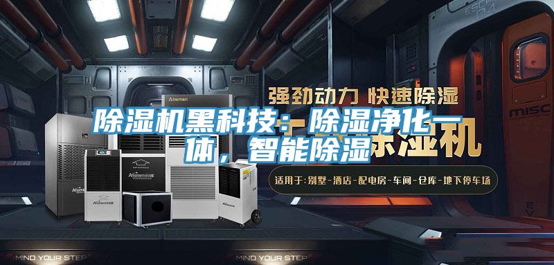 除濕機黑科技:除濕凈化一體,智能除濕